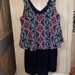 Romper by Live Blossom, size large